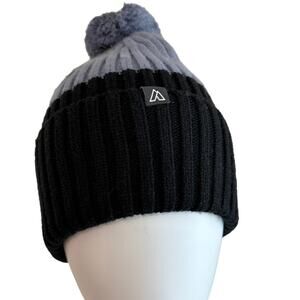 Alpine Design Men's Colorblock Pom Beanie One Size